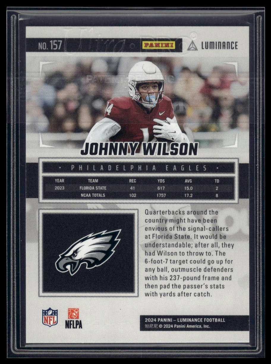 2024 Panini Luminance #157 Johnny Wilson Gold #/299