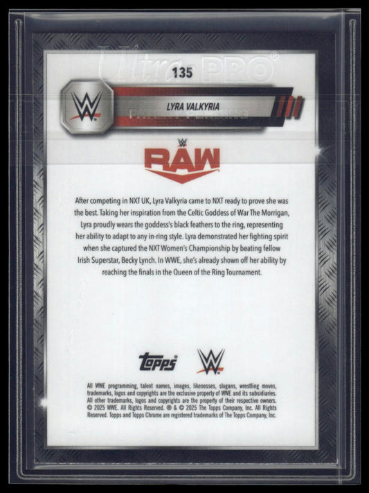 2025 Topps Chrome Sapphire WWE #135 Lyra Valkyria