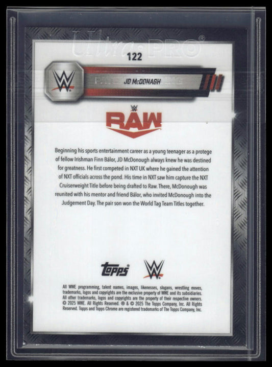 2025 Topps Chrome Sapphire WWE #122 JD McDonagh
