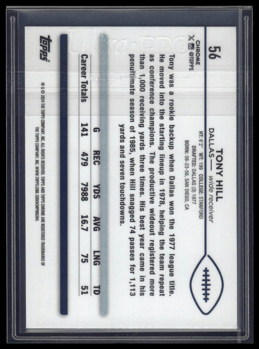 2024 Topps Chrome Sapphire Edition #56 Tony Hill