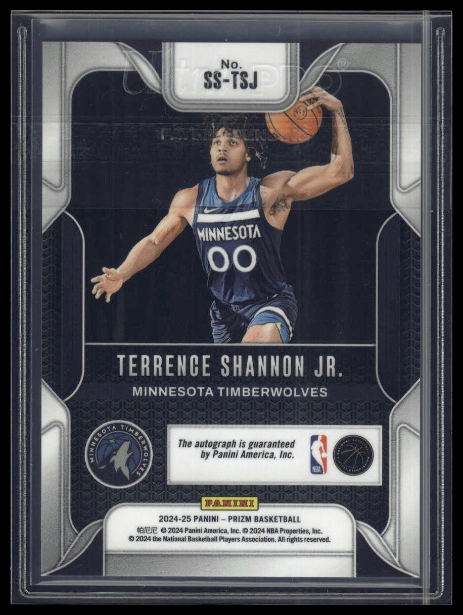 2024-25 Panini Prizm #SS-TSJ Terrence Shannon Jr. Sensational Signatures