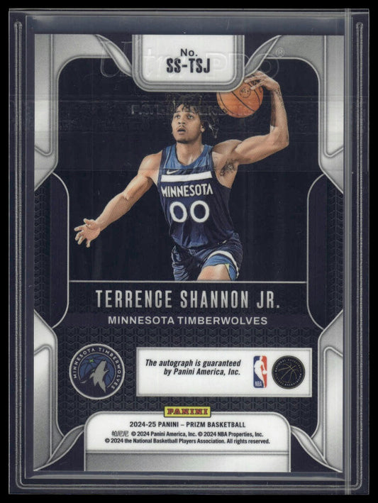 2024-25 Panini Prizm #SS-TSJ Terrence Shannon Jr. Sensational Signatures