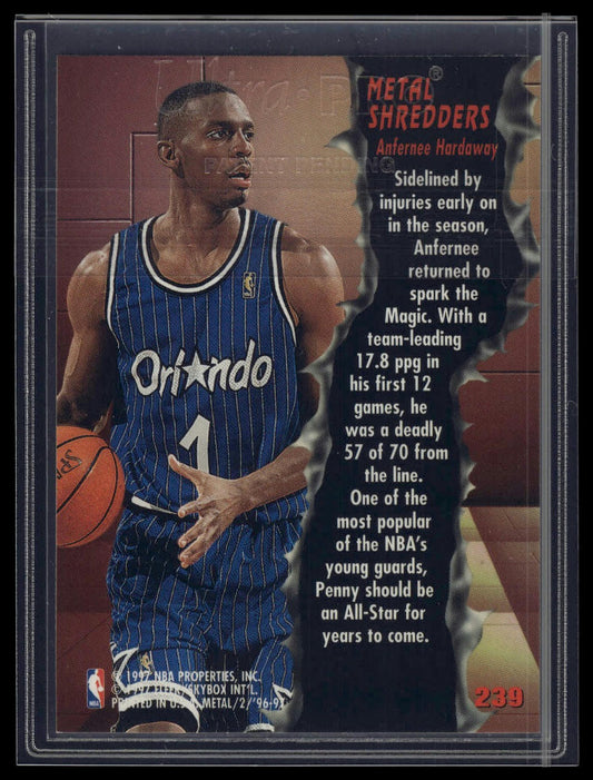 1996-97 Metal #239 Anfernee Hardaway