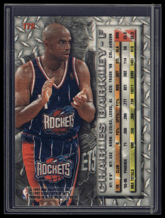 1996-97 Metal #172 Charles Barkley