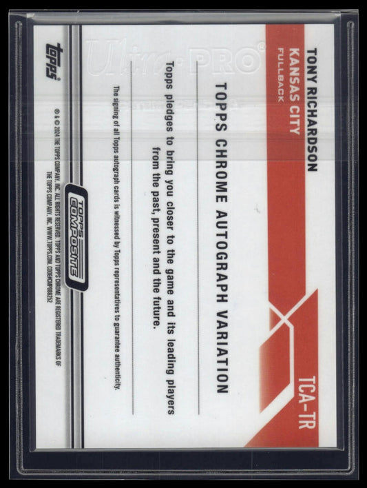2023 Topps Composite #TCA-TR Tony Richardson Topps Chrome Autographs Green /99