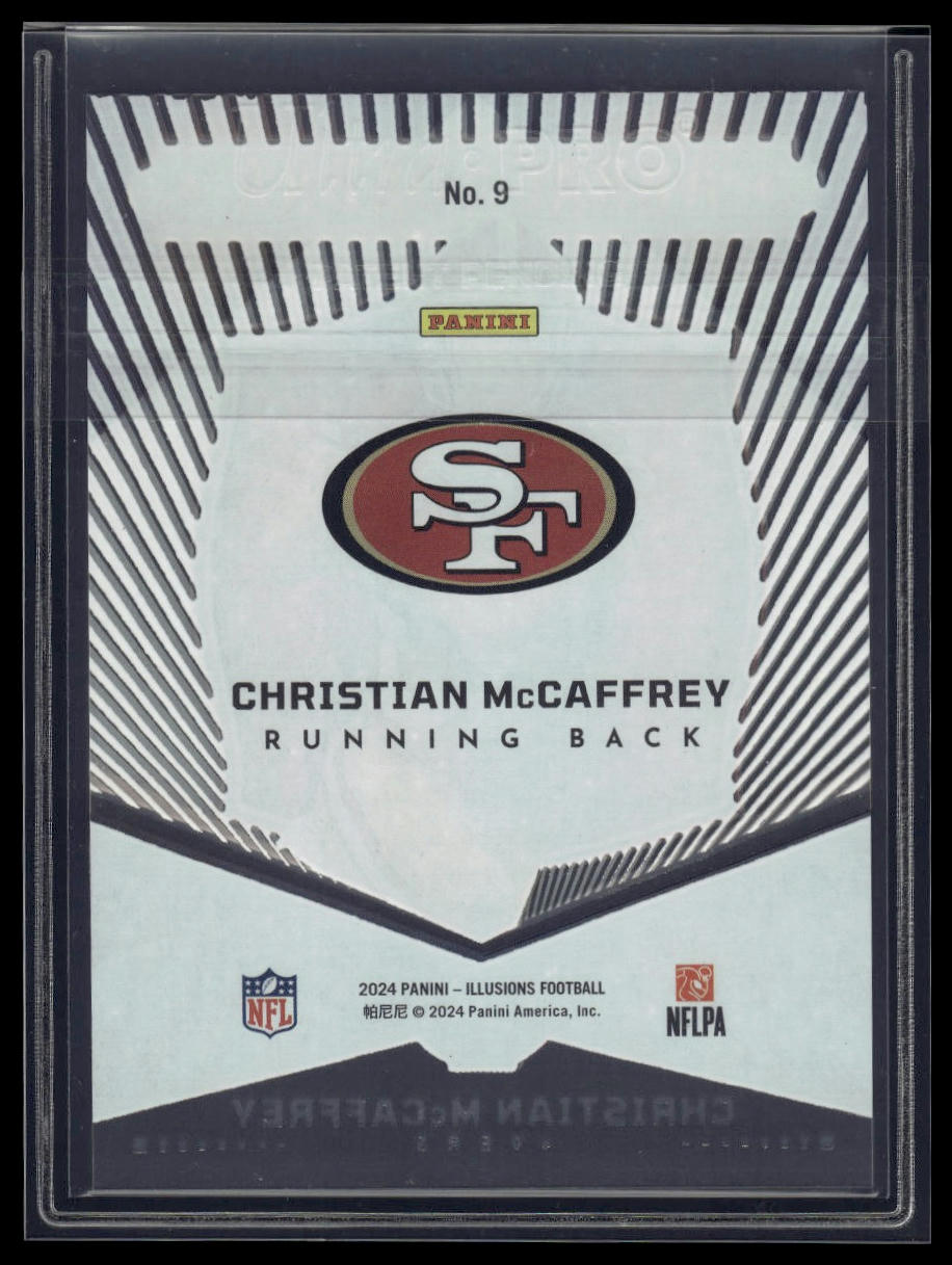 2024 Panini Illusions #9 Christian McCaffrey Abracadabra