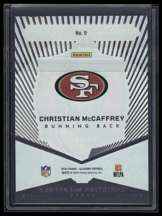 2024 Panini Illusions #9 Christian McCaffrey Abracadabra