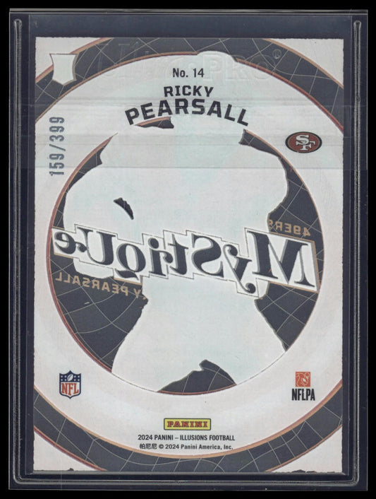2024 Panini Illusions #14 Ricky Pearsall