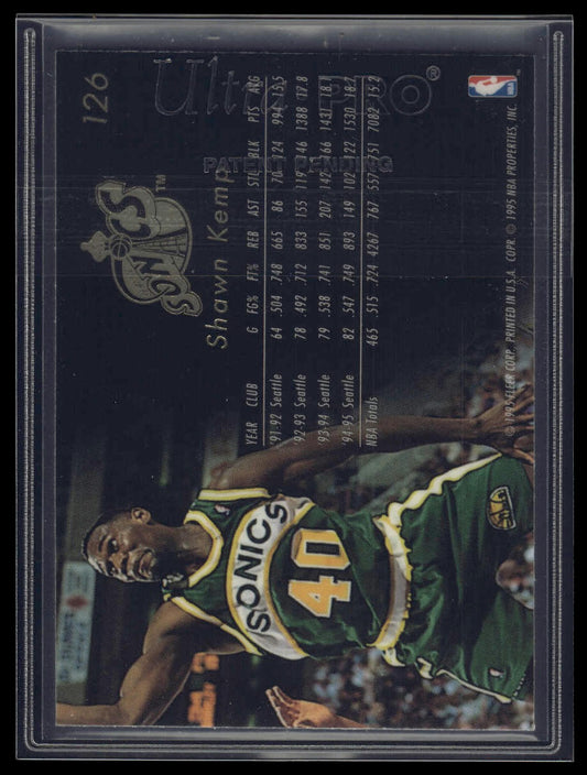 1995-96 Flair #126 Shawn Kemp