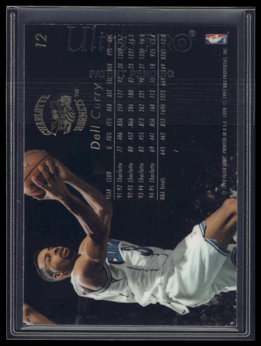 1995-96 Flair #12 Dell Curry