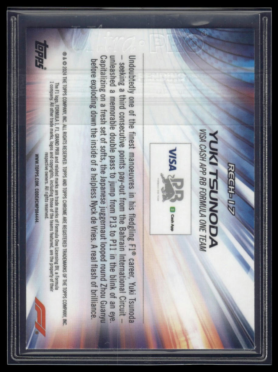 2024 Topps Chrome Formula 1 #RECH-10 Pierre Gasly Re-Charged