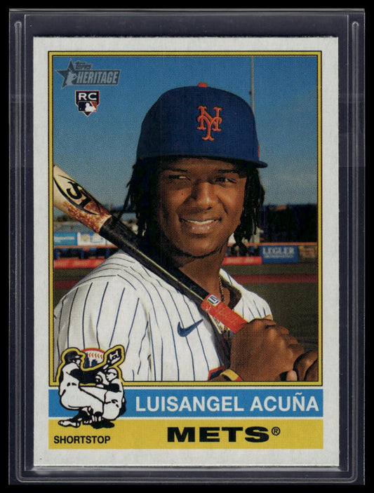 2025 Topps Heritage #274 Luisangel Acuña