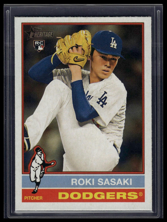 2025 Topps Heritage #224 Roki Sasaki