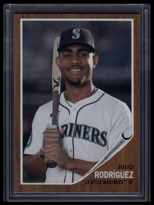 2025 Topps Heritage #H25-11 Julio Rodríguez Heritage 25th Anniversary