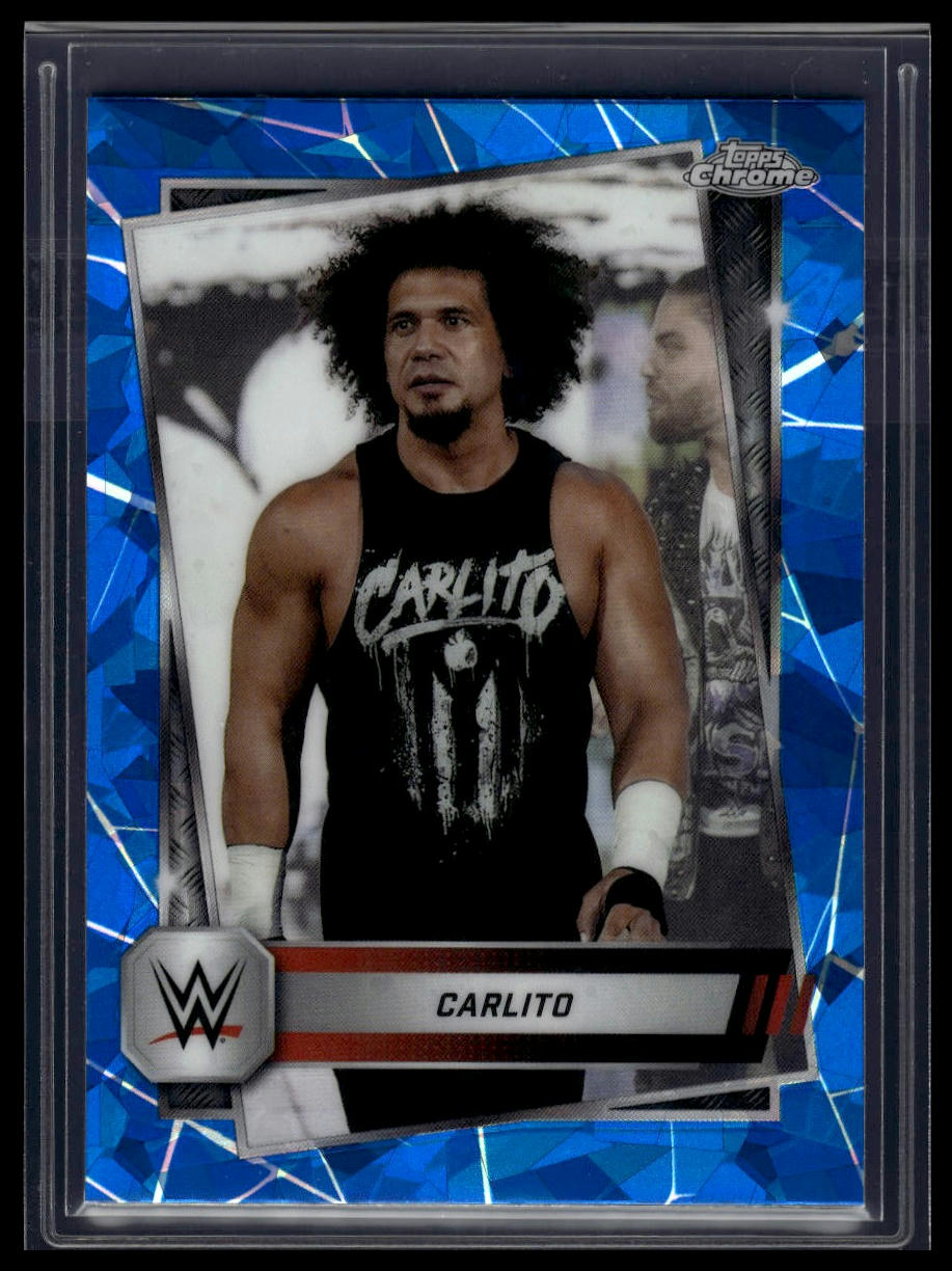 2025 Topps Chrome Sapphire WWE #134 Carlito