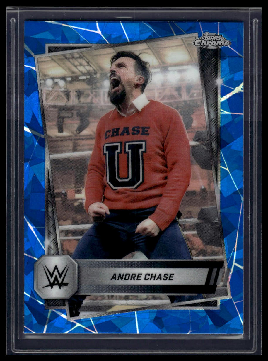 2025 Topps Chrome Sapphire WWE #32 Andre Chase