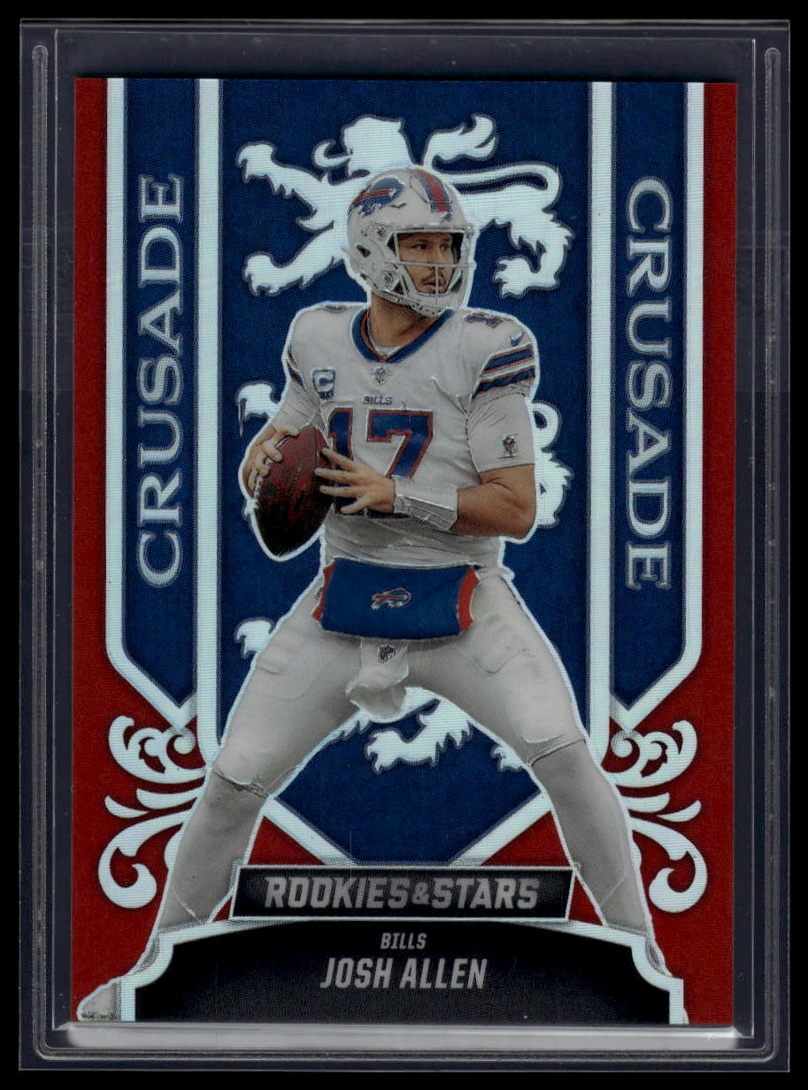 2023 Panini Rookies & Stars #AI-4 Josh Allen Airborne Red #/99
