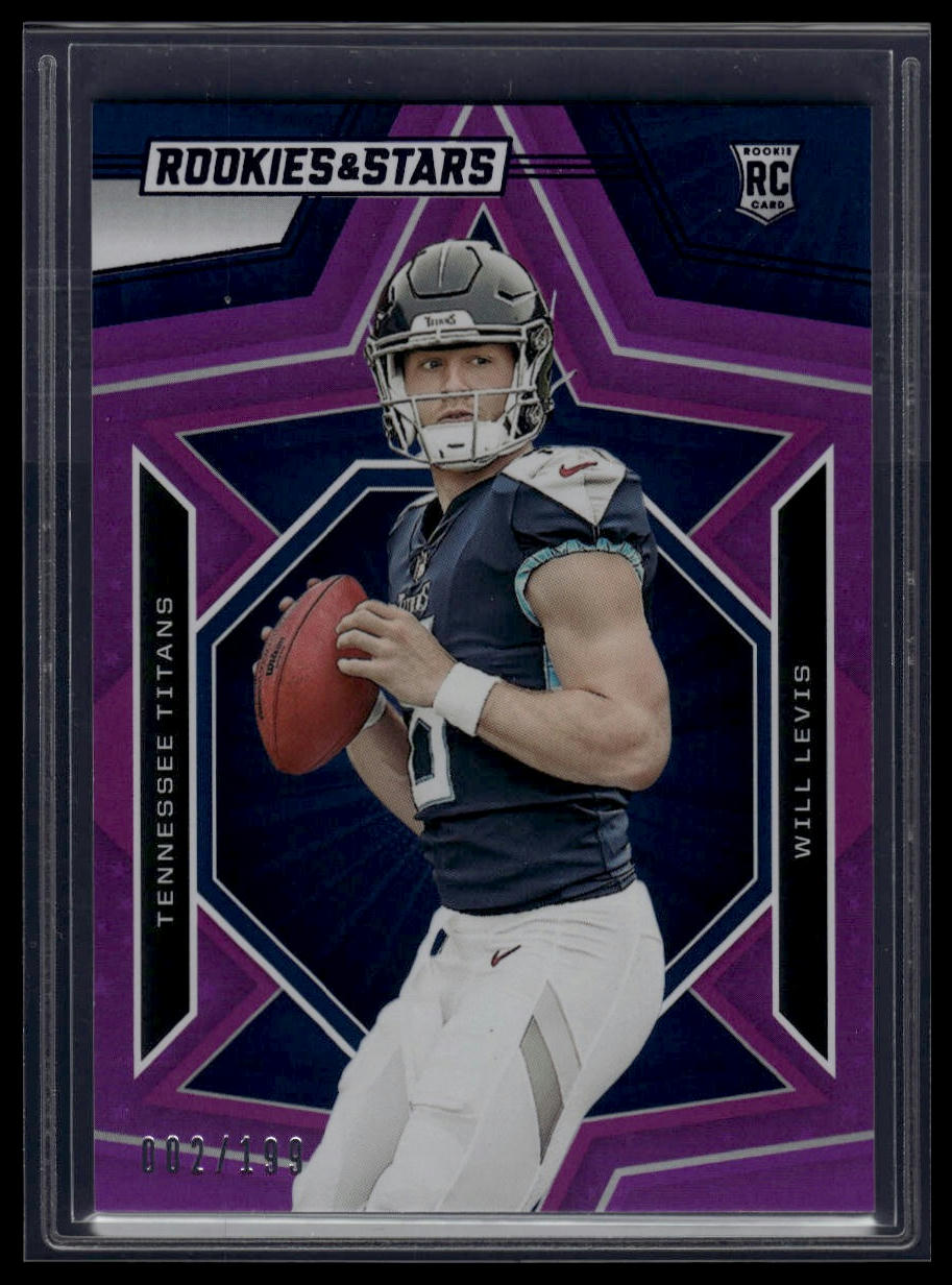 2023 Panini Rookies & Stars #197 Will Levis Purple #/199
