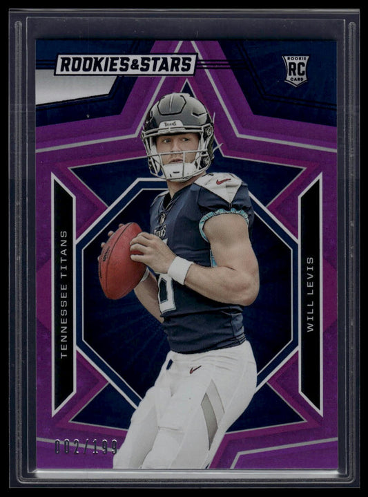 2023 Panini Rookies & Stars #197 Will Levis Purple #/199
