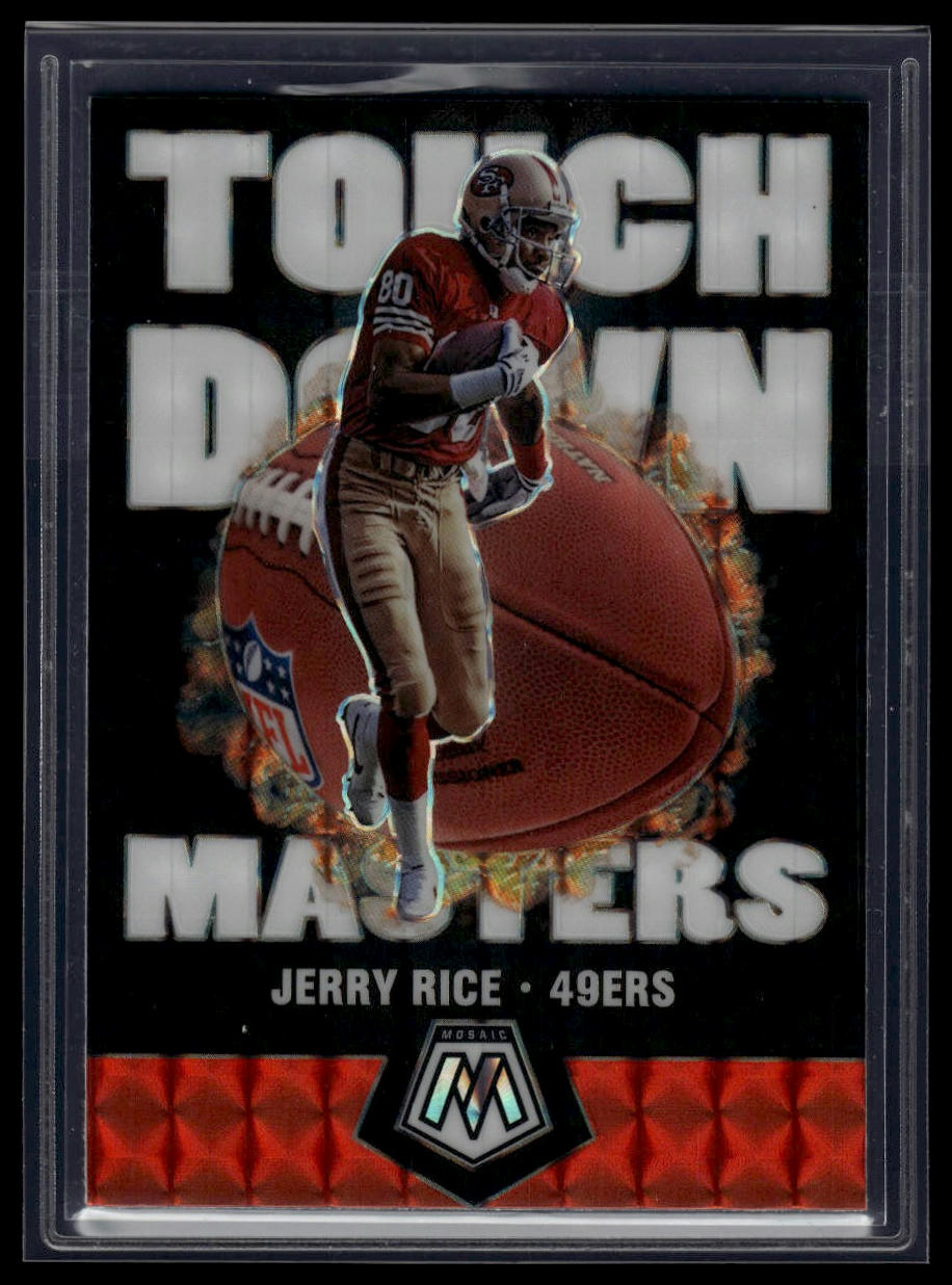 2020 Panini Mosaic #TM5 Jerry Rice Touchdown Masters