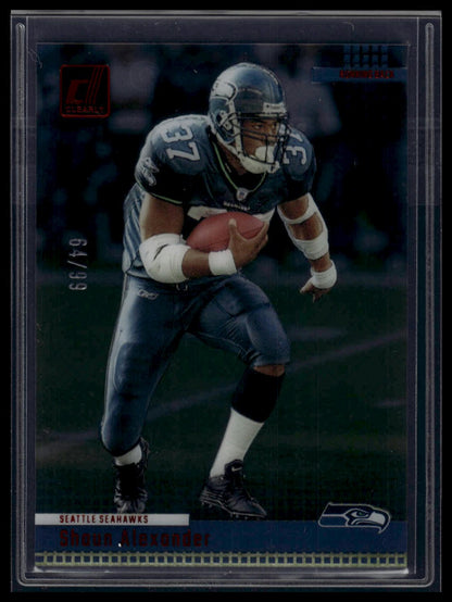 2024 Clearly Donruss #18 Shaun Alexander Clearly Retro 2004 Red #/99