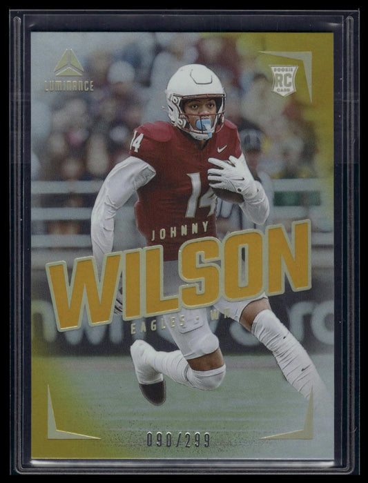 2024 Panini Luminance #157 Johnny Wilson Gold #/299