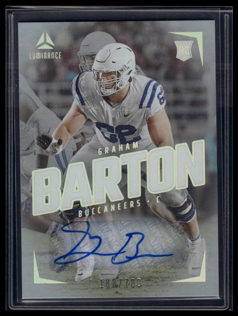 2024 Panini Luminance #121 Graham Barton Rookie Luminance Autographs #/700