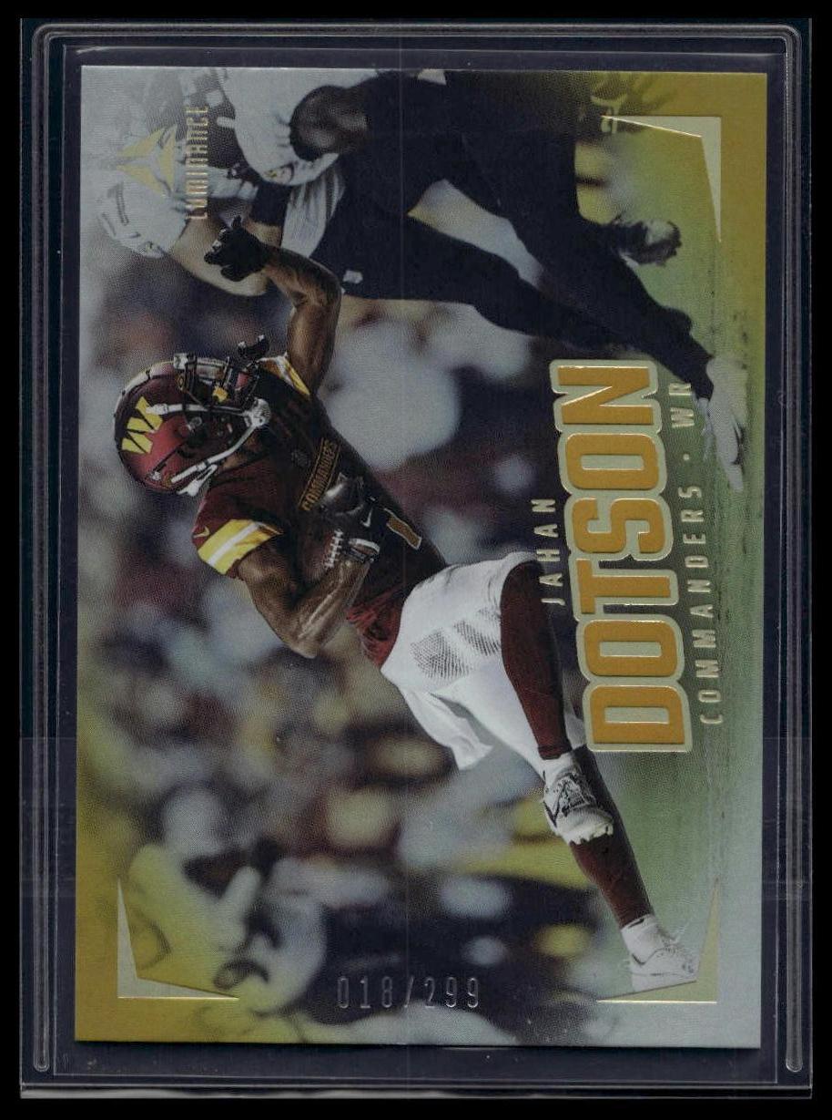 2024 Panini Luminance #85 Jahan Dotson Gold #/299