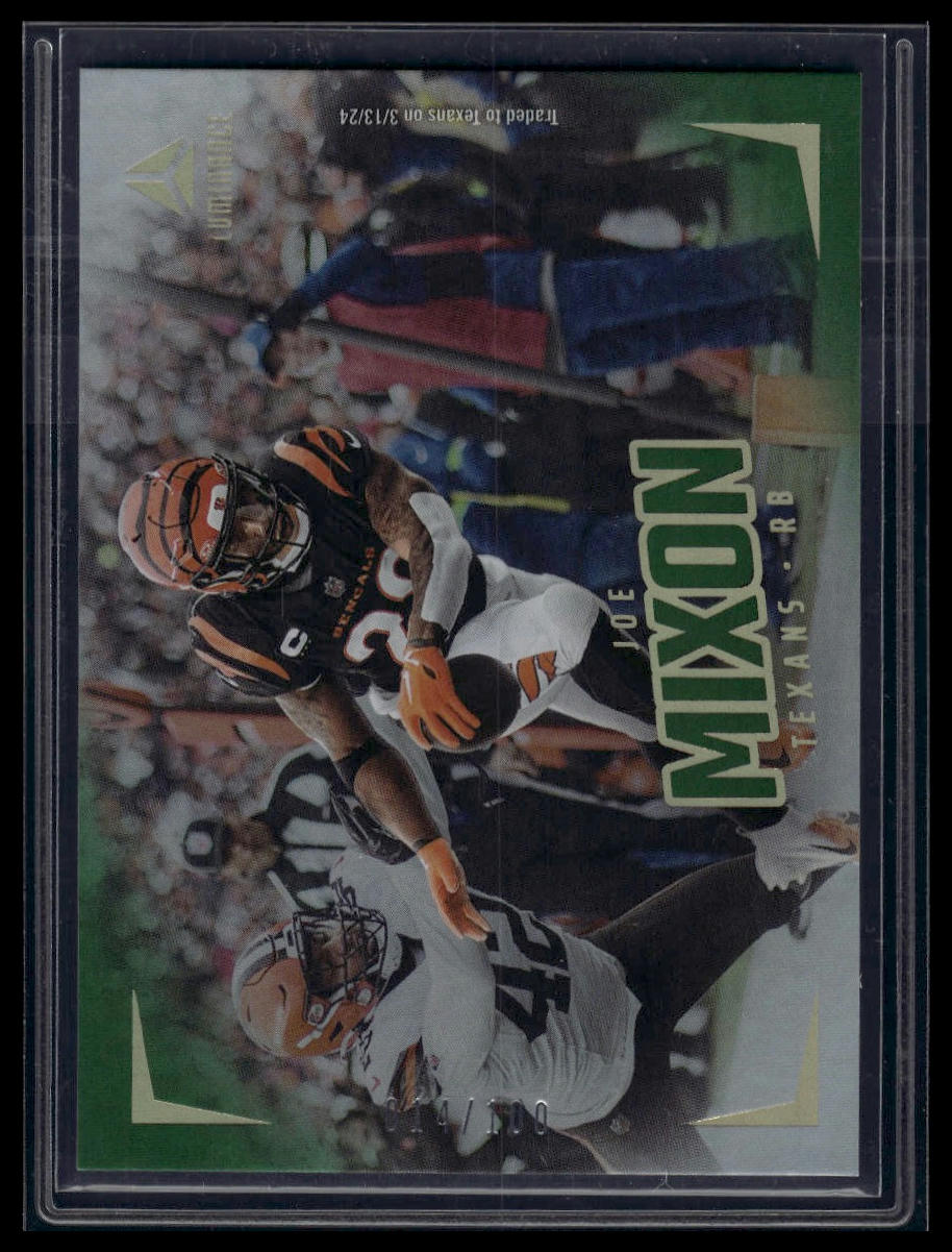 2024 Panini Luminance #96 Joe Mixon Green #/100