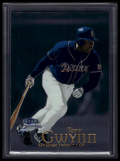 1999 Fleer Brilliants #79B Tony Gwynn Blue