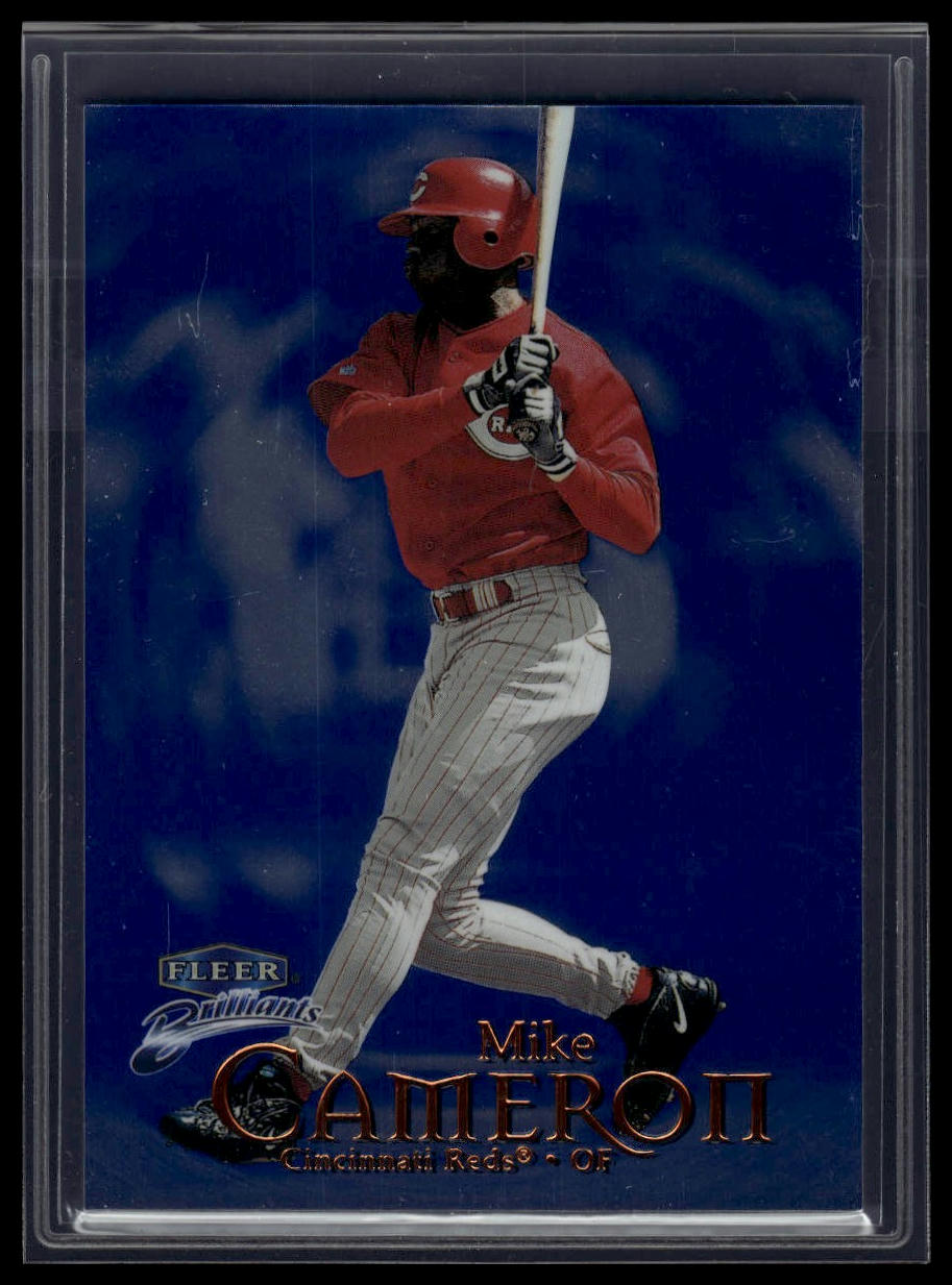 1999 Fleer Brilliants #71B Mike Cameron Blue