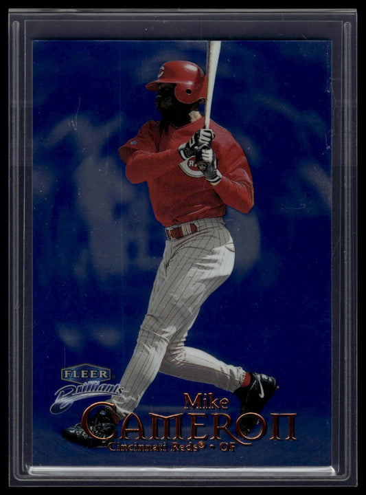 1999 Fleer Brilliants #71B Mike Cameron Blue