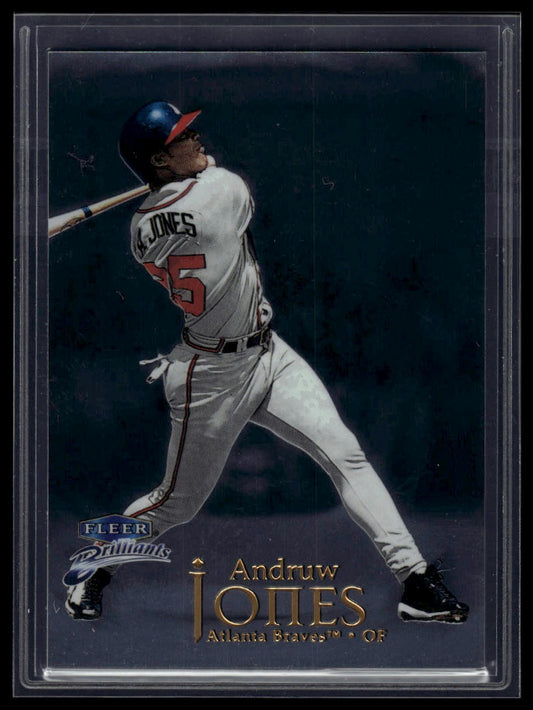1999 Fleer Brilliants #86 Andruw Jones
