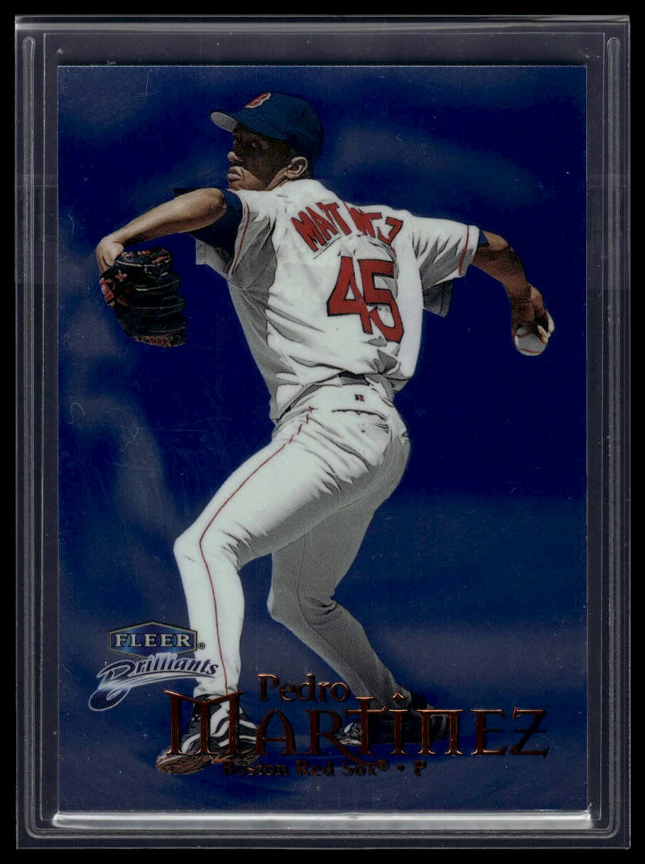 1999 Fleer Brilliants #7B Pedro Martinez Blue