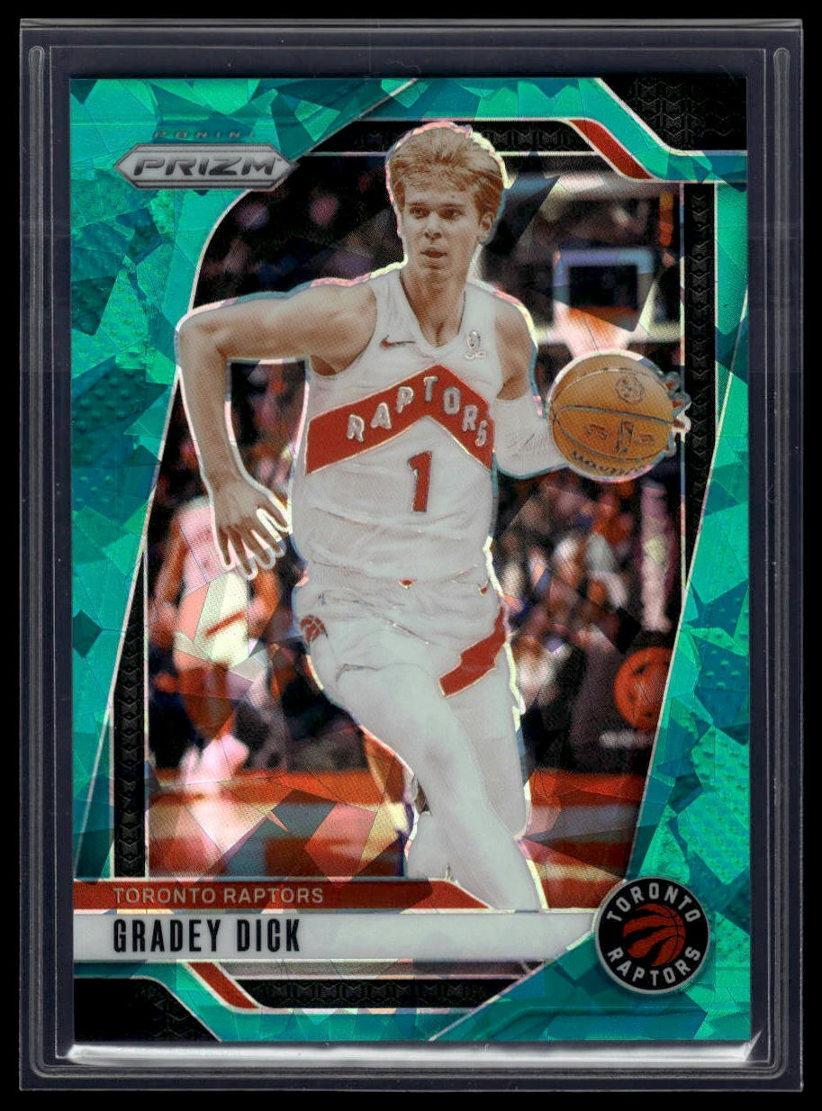 2024-25 Panini Prizm #205 Gradey Dick Prizms Teal Ice #/225