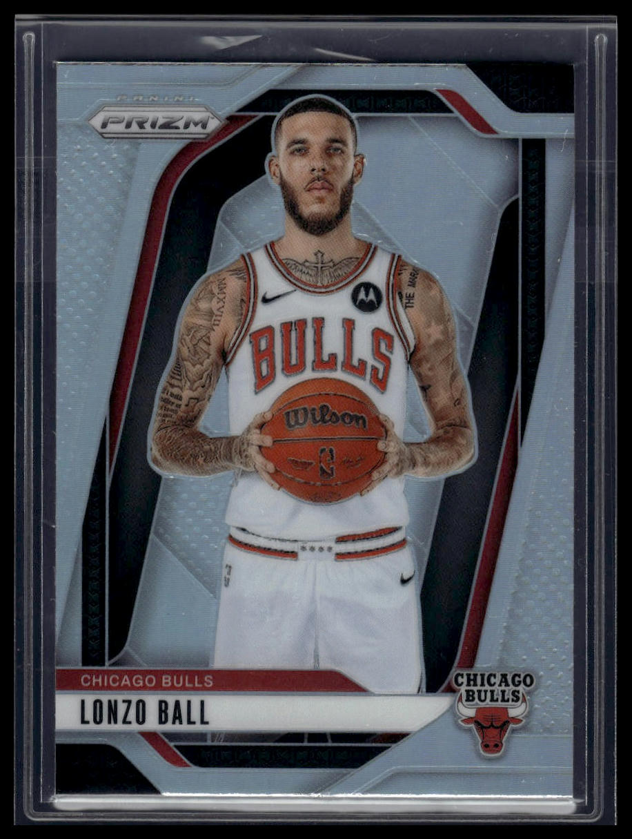 2024-25 Panini Prizm #75 Lonzo Ball Prizms Silver