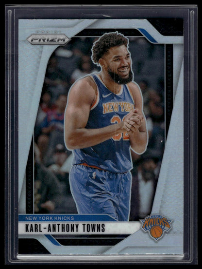 2024-25 Panini Prizm #141 Karl-Anthony Towns Prizms Silver
