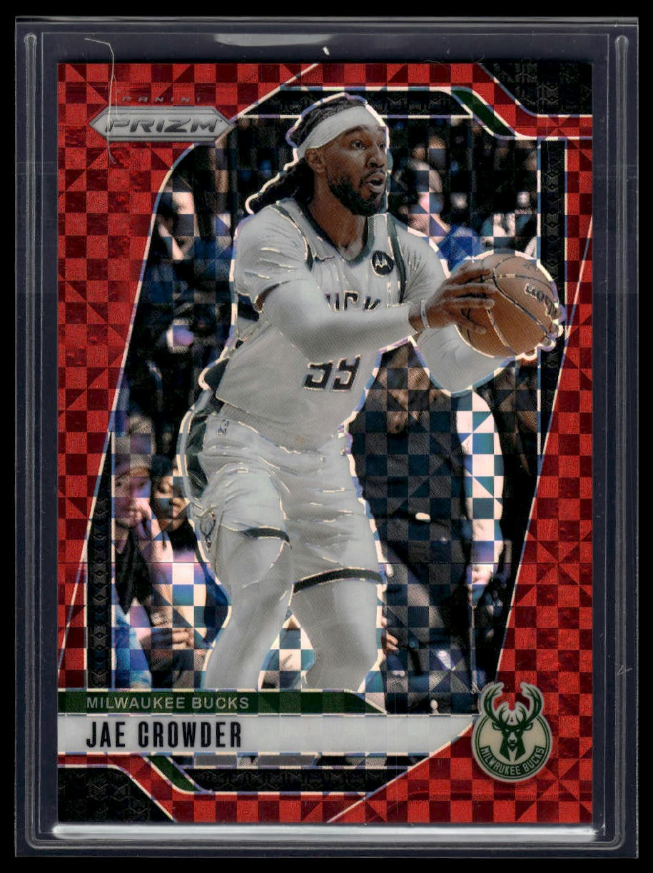 2024-25 Panini Prizm #35 Jae Crowder Prizms Red Power #/75