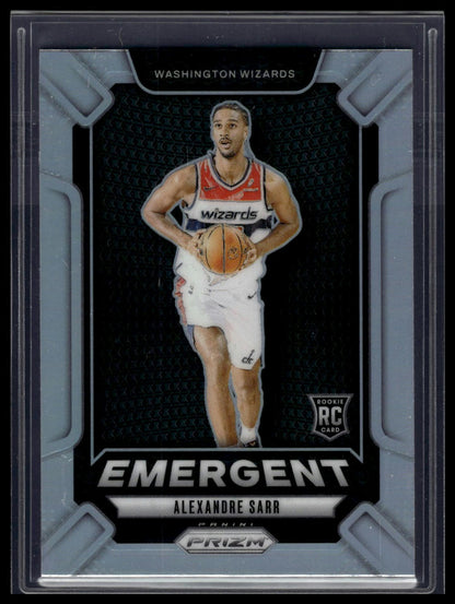 2024-25 Panini Prizm #14 Alexandre Sarr Emergent