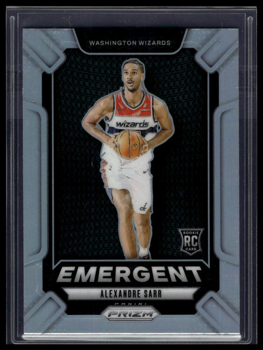 2024-25 Panini Prizm #14 Alexandre Sarr Emergent