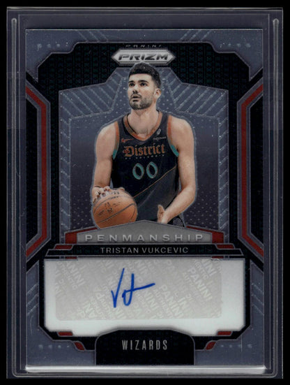 2024-25 Panini Prizm #PNM-TVC Tristan Vukcevic Penmanship