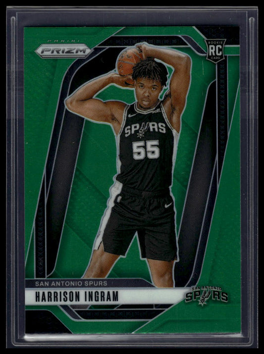 2024-25 Panini Prizm #254 Harrison Ingram Prizms Green