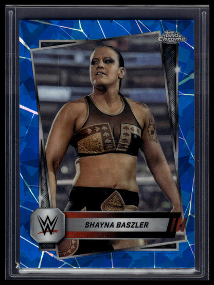 2025 Topps Chrome Sapphire WWE #89 Shayna Baszler