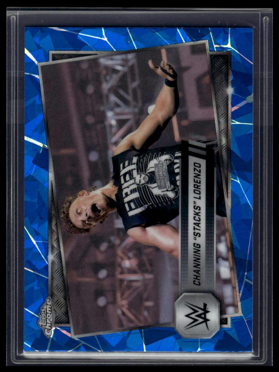 2025 Topps Chrome Sapphire WWE #181 Channing Lorenzo