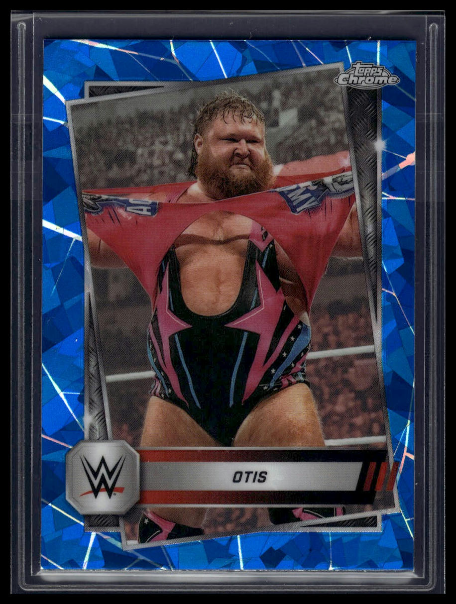 2025 Topps Chrome Sapphire WWE #45 Otis