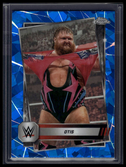 2025 Topps Chrome Sapphire WWE #45 Otis