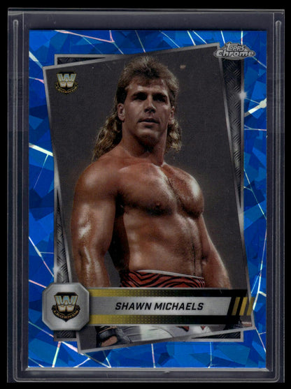 2025 Topps Chrome Sapphire WWE #188 Shawn Michaels
