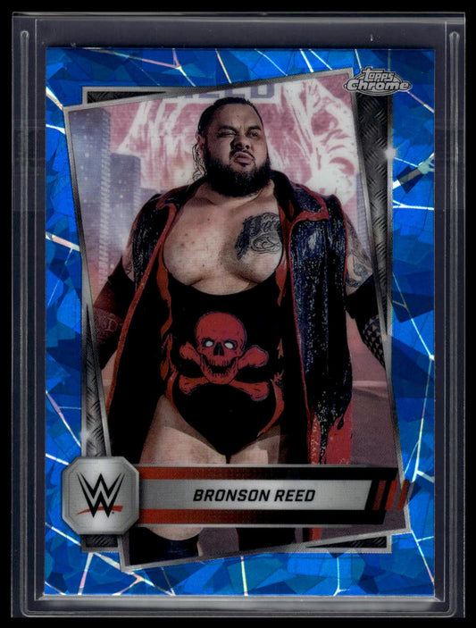 2025 Topps Chrome Sapphire WWE #177 Bronson Reed
