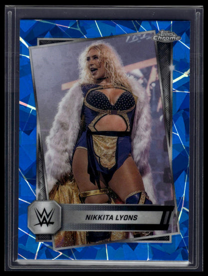 2025 Topps Chrome Sapphire WWE #171 Nikkita Lyons