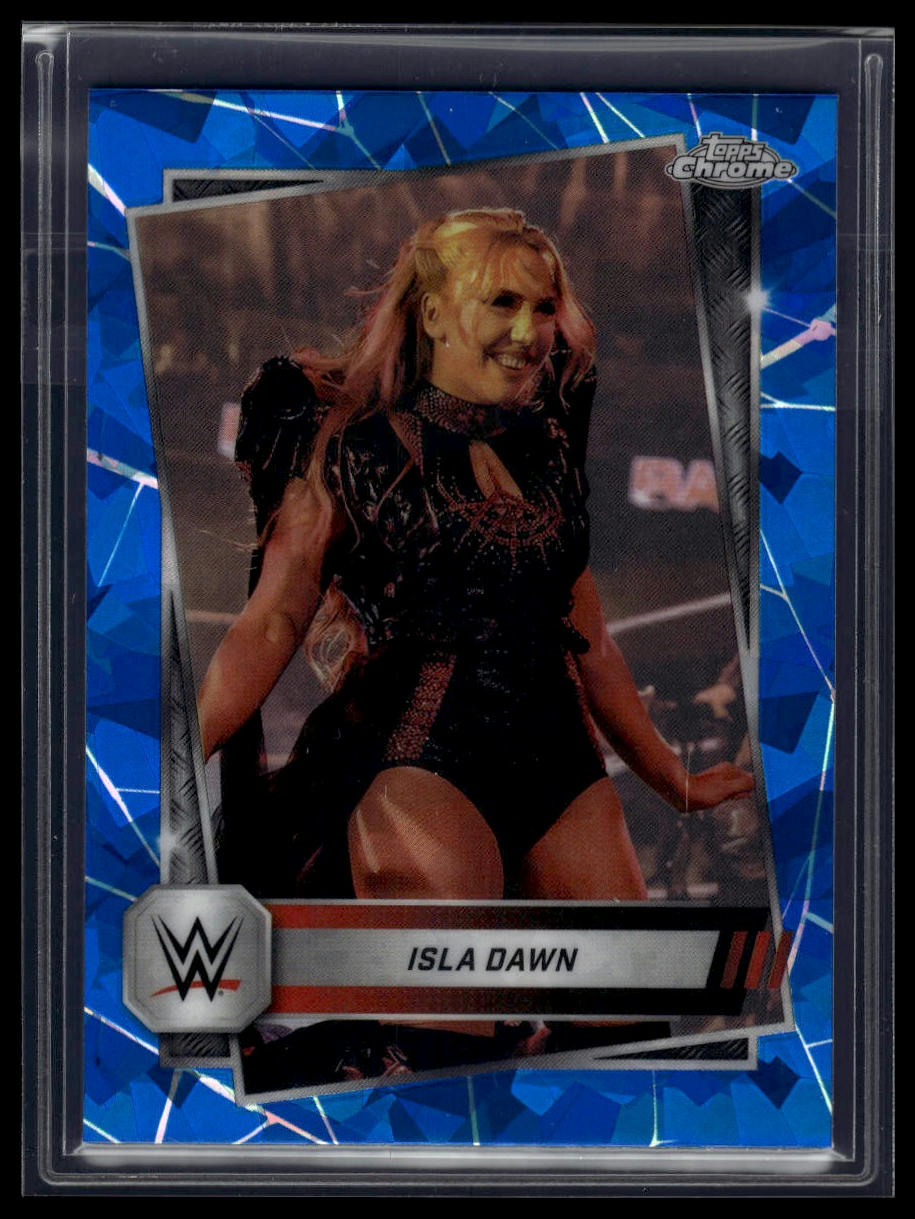 2025 Topps Chrome Sapphire WWE #64 Isla Dawn